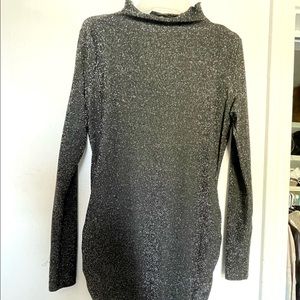 Gray mini tight dress